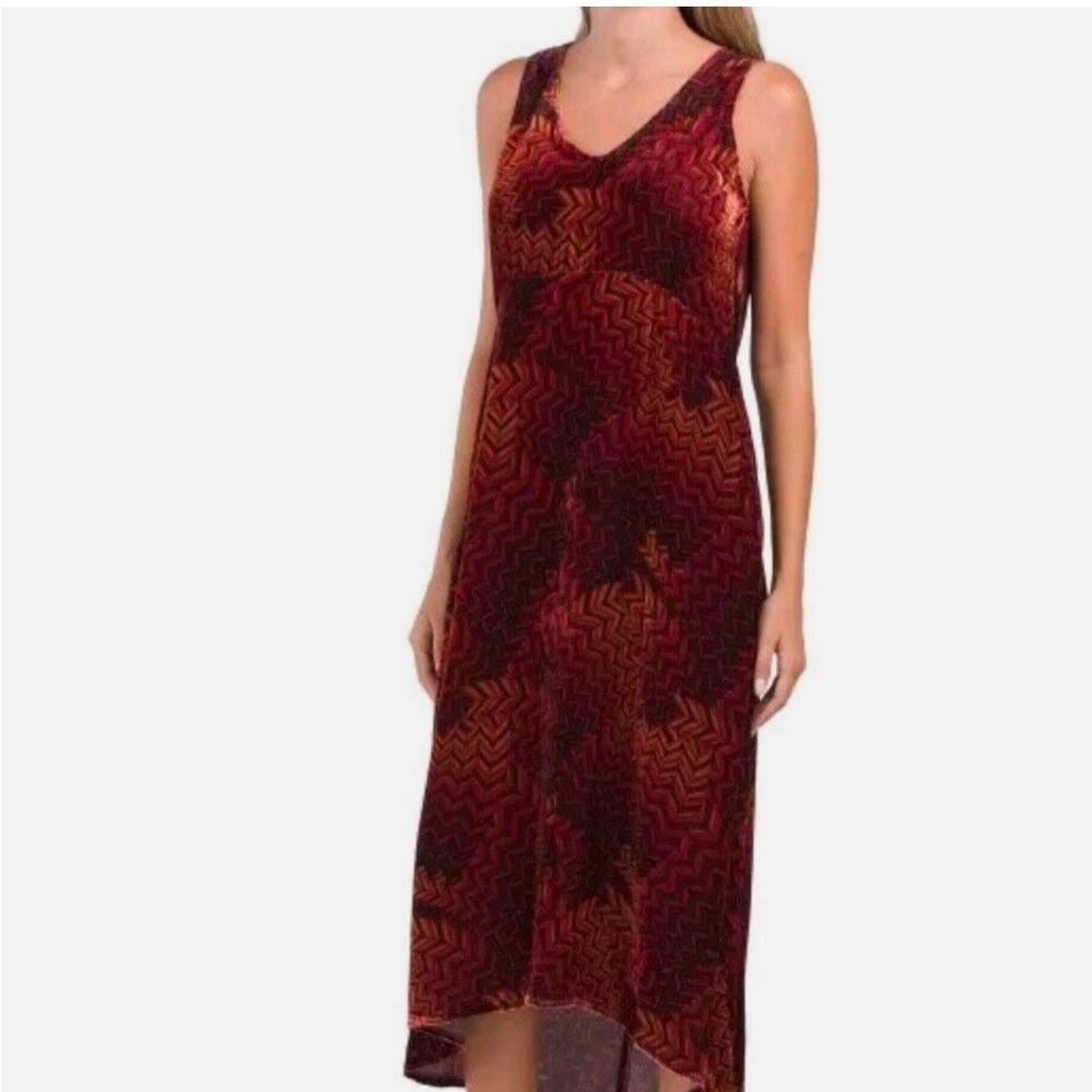 $328 NWT Johnny Was JWLA Belle
Velvet Tank Dress - 2X- OL65380823